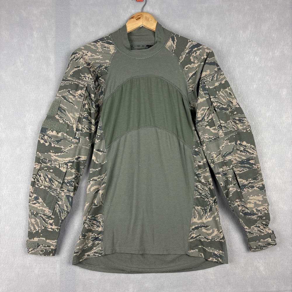 Massif Non FR Combat Shirt Men's Medium ABU Digital Camo Tactical Elbow Pads